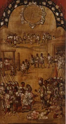 Die Eroberung von Mexiko. Tafel III